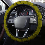 Green Time Steering wheel cover - MaWeePet- Art on Apparel